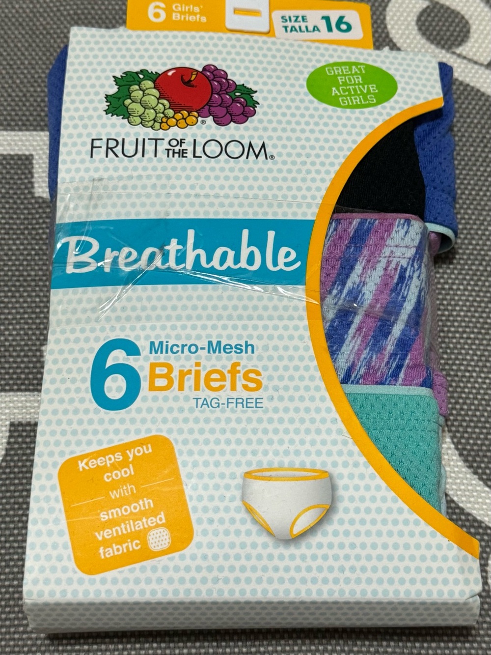 Fruit of the Loom Girls' Briefs